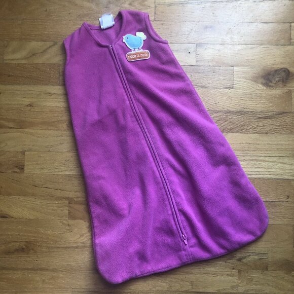 Halo Fleece Size Small 0-6M Magenta Color - Picture 1 of 4